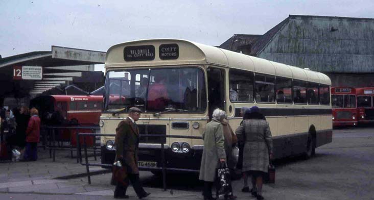 Coity Motors Bristol LHL6L Plaxton Derwent ATG459H